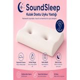 VISCORA SoundSleep Kulak Dostu Uyku Yastığı – Küpe ve Kulaklık Kullananlar İçin Ergonomik Visco Yastık