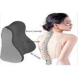 Viscora Viscoform Curve Ortopedik Bel & Bacak Destek Yastığı – Visco Memory Foam, Yıkanabilir Kılıf, Ergonomik Tasarım – Ofis, Ev ve Dinlenme İçin - Gri - 40 x 50 cm