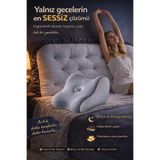 VISCORA Yalnızlar Yastığı Premium Ergonomik Yakınlık Destek Yastığı, Çok Amaçlı Ortopedik Konfor Yastığı