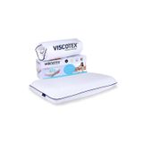 VİSCOTEX Boyun Destekli Visco Ortopedik Duyarlı (SENSİTİVE PİLLOW) Yastık, 70x40x15 Cm, Beyaz