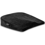 Viscotex Eğimli (Kaydırmaz Tabanlı) Visco Ortopedik Araç ve Ofis Minderi, 40X38X10/3 Cm, Siyah - 38 x 40 cm