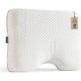 Viscotex Horlama Önleyici Visco Ortopedik Yastık, Nefes Akışını Destekleyen Ergonomik Yastık, 54x40x11 cm - 54 x 40 cm