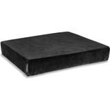 Viscotex Kare Oturma Minderi Siyah Renk 45 x 40 cm Kaydırmaz Tabanlı %100 Visco Malzeme