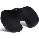 Viscotex Oturma Minderi Kaydırmaz Tabanlı Çift Kılıflı Koruma Sağlayan Ofis Koltuğu, Araba Koltuğu 45X34X7 - 34 x 45 cm - Siyah