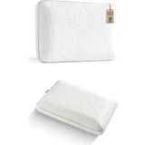 Viscotex Sens Ice Teknoloji Serin Uyku Efektli Visco Yastık Medium 60X40X13 cm - Beyaz - 60 x 40 cm