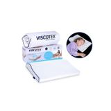 Viscotex Visco Boyun Destekli Ortopedik Bebek Yastığı 50x30x6/4 Cm, Beyaz