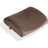 Viscotex Visco Ortopedik Bel Destek Yastığı, Ofis, Araba, Sandalye, Koltuk, Sırt Yastığı Minderi, 38X33X12 cm - Kahverengi