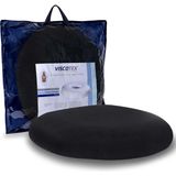 Viscotex Visco Ortopedik Oturma Simidi 44X42/8 Cm, Siyah - 42 x 44 cm