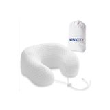 VİSCOTEX Visco Seyahat Boyun Yastığı 30x28x12 Cm / Neck Pillow, Beyaz