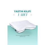 Viscotex Yastık Kılıfı, 54x40x11 cm, 1 Adet Visco Yastık Kılıfı