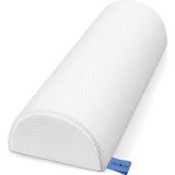 Viscower Ortopedik Bacak Arası Hasta Çevirme ve Hamile Yastığı - 25 x 20 x 14 cm - Beyaz
