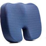 Viscower Visko Coccyx Ortopedik Hemaroid Kuyruk Sokumu Oturma Minderi - 44 x 36 x 7 cm - Lacivert