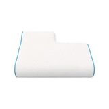 Viscowise Kol Destekli Boyun Yastığı Vısco/65*49*31*12 cm (Çantalı) - Beyaz