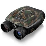 VisioGear Night Thunder X3 Gece Görüş Gözlükleri - 4K AI Renk Modu 40MP Fotoğraflı Yetişkinler için Gece Görüş Dürbünleri, 1384FT Menzil, 8X Zoom, 5000mAh Pil, Kamp için 32GB Kart, Kamuflaj