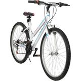 Vision Tec Eros 24" Jant 21 Vites Kadın Dağ Bisikleti Beyaz - Pembe & Vitesli Bisiklet