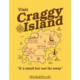 Visit Craggy Island Map - It's Small but not Far Away Sketchbook: Blank Pages, 110 pages, White paper, Sketch, Doodle and Draw