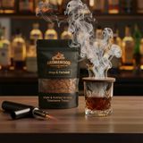 Viski & Kokteyl İçin Amerikan Meşe Ağacı & Portakal Kabuğu Özü Tütsüleme Aroma Talaşı