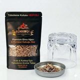 Viski & Kokteyl Için Elma Ağacı & Portakal Kabuğu Özü Aroması Tütsüleme Talaşı