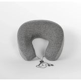 Visko Love U Travel Mate-L, Visco Seyehat Yastığı - 32 x 27 cm - Gri
