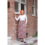 Viskon Penye Etek Orange - Spicy Orange - 48