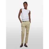 Viskoz Karışımlı Kolsuz Slim Fit Triko Bluz Kadın Gri Bluz - 325P17q3m105s