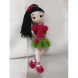 Vişne Bebek Amigurumi Organik Oyuncak