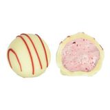 Vişneli Beyaz Bonbon Trüf Çikolata 500 Gr