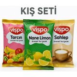 Vispo Kış Seti - Tarçın+Nane Limon+Sahlep - 250 gr