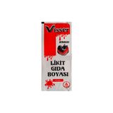 Visser Likit Gıda Boyası Kırmızı 12 ml - 12 gr