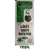 Visser Likit Gıda Boyası Yeşil 12 ml - 12 gr
