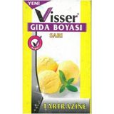 Visser Toz Gıda Boyası 9 gram - Sarı G.b 5 Li