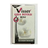 Visser Toz Gıda Boyası Beyaz G.b