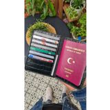 VİSSO Hakiki Deri Pasaportluk Gerçek Deri Pasaport Kılıfı 911