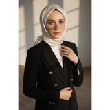 Vissona %100 Twill İpek Düz Ekru Renkli Daha Tok Exclusive Serisi 90x90 Eşarp Dikim Şekli : El Dikişi