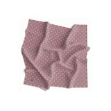 Vissona %100 Twill İpek Monogram Desenli Pudra Renkli 90x90 Eşarp Dikim Şekli : El Dikişi