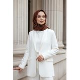 Vissona % 57 İPEK % 43 VİSKON Twill İpek Geometrik Desenli Taba - Siyah Renkli 90x90 Eşarp Dikim Şekli : El