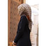 Vissona Bej-Taba Tivil İpek Eşarp DGN51333-0004-0014