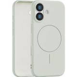 Vissona iPhone 17 Uyumlu İçi Kadife Magsafe Wireless Şarz Özellikli Taş Renkli Telefon Kılıfı