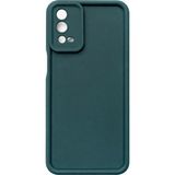 Vissona Oppo A54 / A16 / A55 Serisi Kılıf – Kamera Çıkıntılı – Mat Silikon Telefon Kılıfı - Yeşil