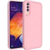 Vissona Samsung Galaxy A50 / GALAXY A50S / GALAXY A30S Kılıf – Kamera Çıkıntılı – Mat Silikon Telefon Kılıfı - Pembe