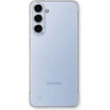 Vissona Samsung Galaxy S24 Uyumlu Kamera Korumalı Yanları Açık Sararmaz Sert Mika Şeffaf Kılıf - Beyaz