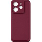 Vissona Xiaomi Redmi Note 14 Kılıf – Kamera Çıkıntılı – Mat Silikon Telefon Kılıfı - Mor