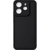 Vissona Xiaomi Redmi Note 14 Kılıf – Kamera Çıkıntılı – Mat Silikon Telefon Kılıfı - Siyah
