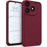 Vissona Xiaomi Redmi Turbo 3 / POCO F6 Kılıf – Kamera Çıkıntılı – Mat Silikon Telefon Kılıfı - Mor