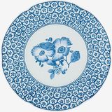 Vista Alegre Coralina By Oscar De La Renta Mavi Porselen Kahvaltı Tabağı 23 cm - Sofra Grubu