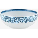 Vista Alegre Coralina By Oscar De La Renta Mavi Porselen Salata Kasesi 16 cm