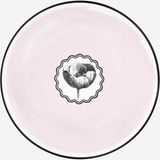 Vista Alegre Herbariae Pembe Porselen Kahvaltı Tabağı 23 cm - Sofra Grubu