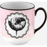 Vista Alegre Herbariae Pembe Porselen Kupa 430 ml - 1 Adet