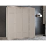 Vista Vizon Gardrop - 4 Kapılı - Bej