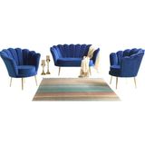 Vistaso Ocean Zümrüt Çay Seti (Salon, Balkon, Cafe Ofis) 2+1+1 - Renkli - Tarçın